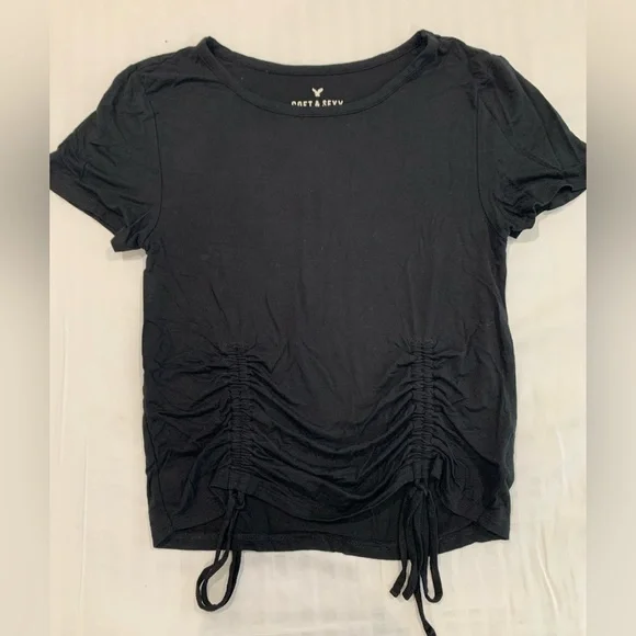 Hollister Waist Sinching Shirt - Picture 1 of 4